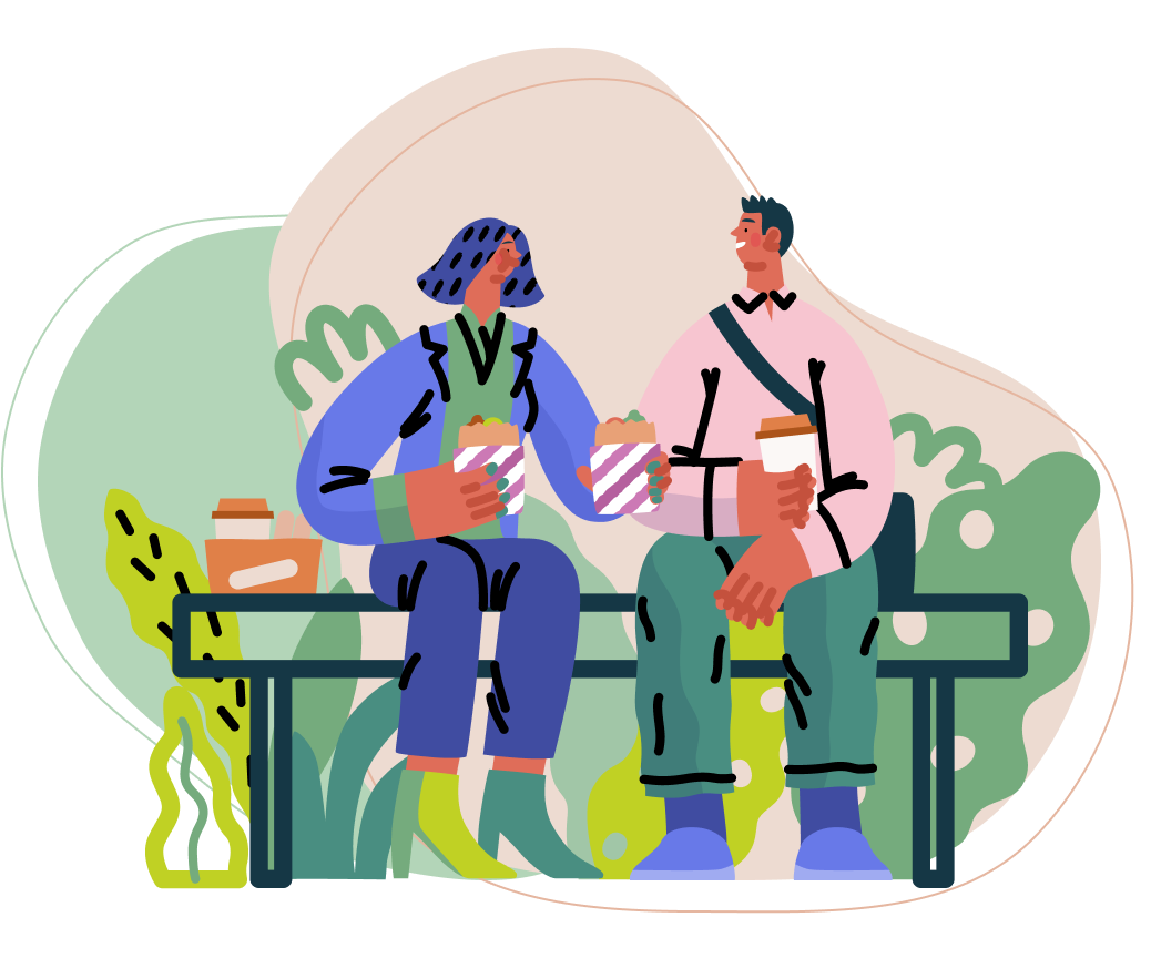 people sitting